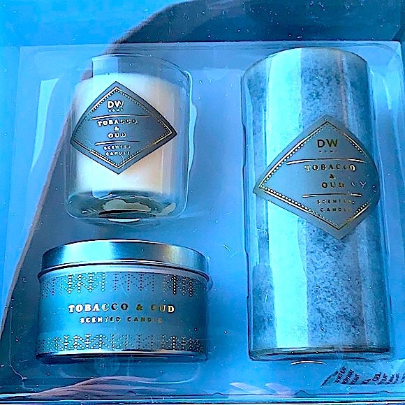 DW HOME CANDLE TOBACCO & OUD 3PC SET - Picture 3 of 10
